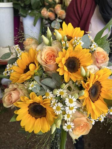 Girasoli Bouquet Matrimonio Thiene Vicenza